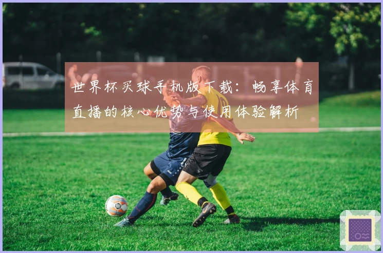 世界杯买球手机版下载：畅享体育直播的核心优势与使用体验解析