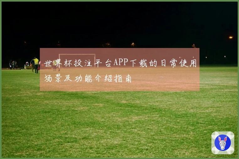 世界杯投注平台APP下载的日常使用场景及功能介绍指南